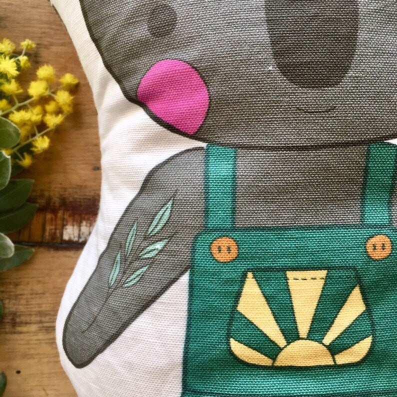 Last one! Koala pillow bohemian australiana