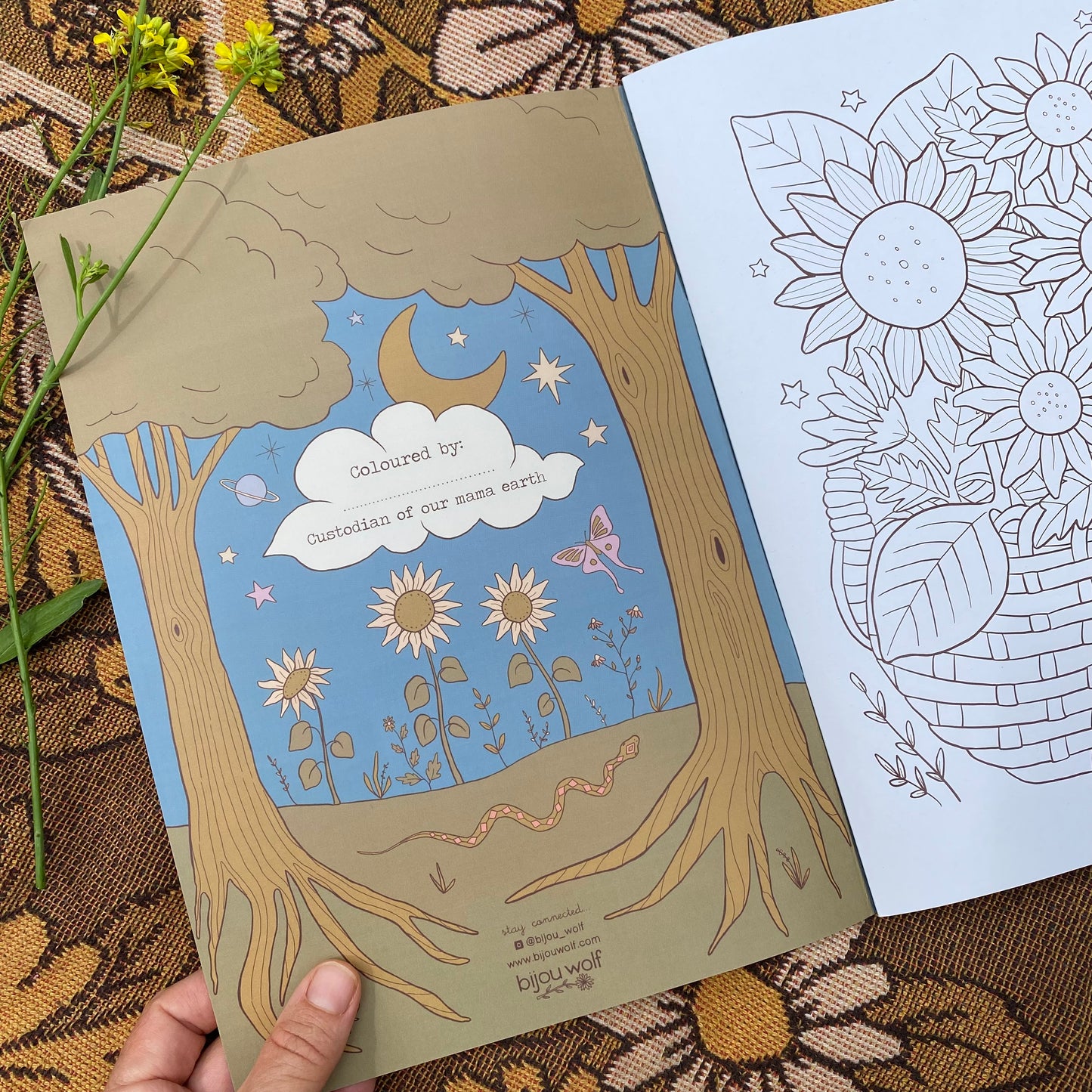 Mama Earth Colouring Book